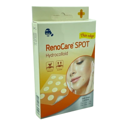 RenoCare Patch-uri locale anti-acne 42 buc (10mm - 15 spots x 2 + 12mm 12 spots)