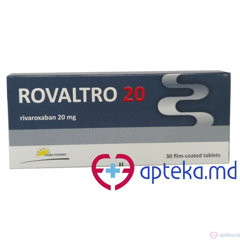 Rovaltro 20 mg comprimate filmate 20 mg N10x3