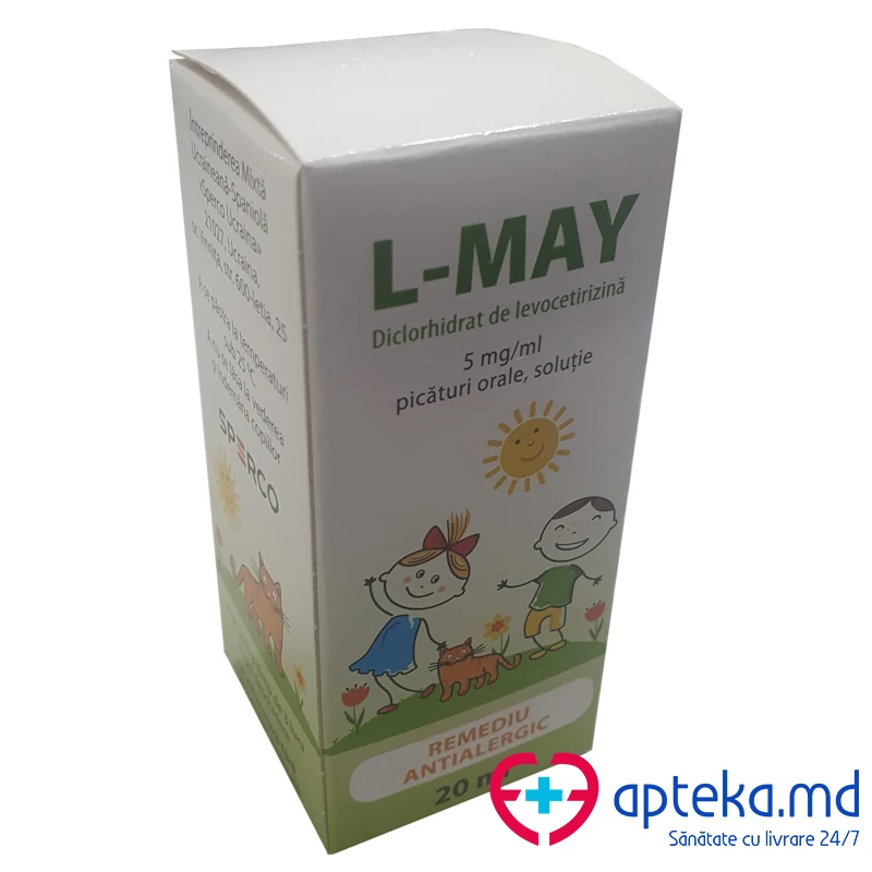L-May pic. orale, sol. 5 mg/ml 20 ml N1