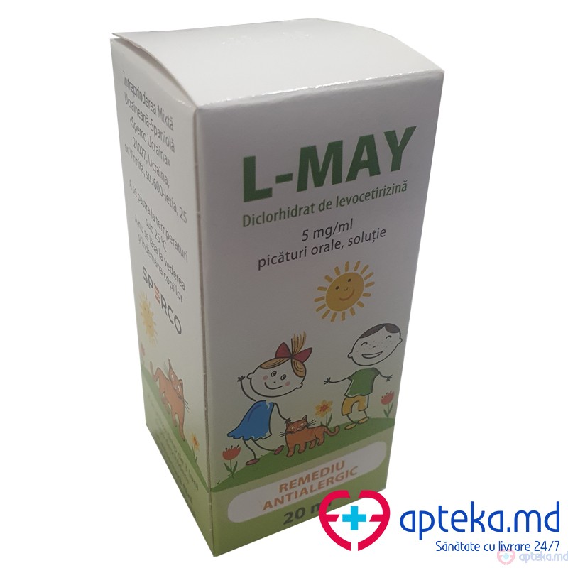 L-May pic. orale, sol. 5 mg/ml 20 ml N1