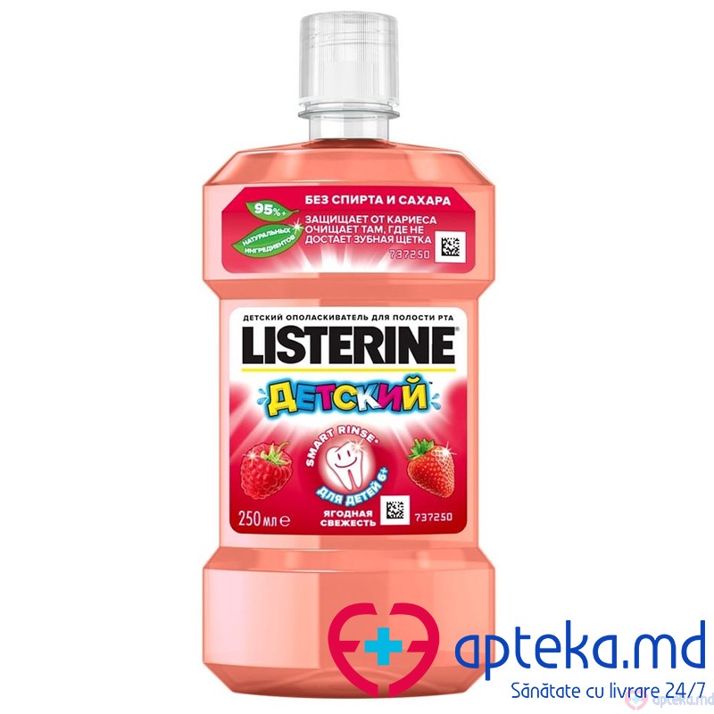 Apa de gura Listerine Smart Rinse 250 ml