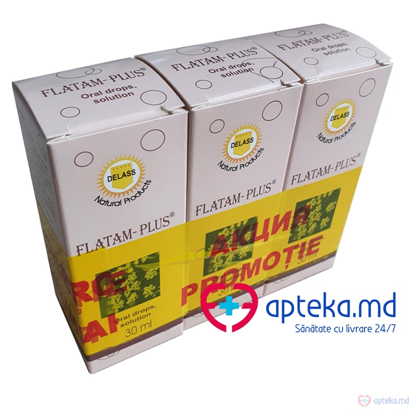 Flatam-Plus pic. orale, sol.  30 ml (Set 2 +1 Gratis)