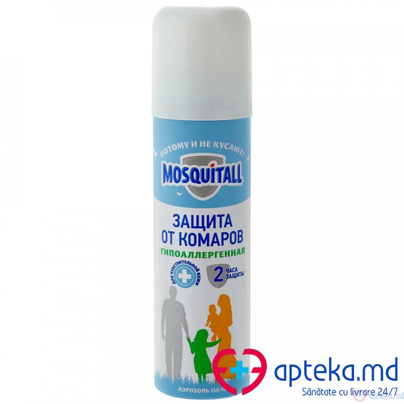 Aerosol anti-tintari Mosquitall hipoalergic 150 ml N1