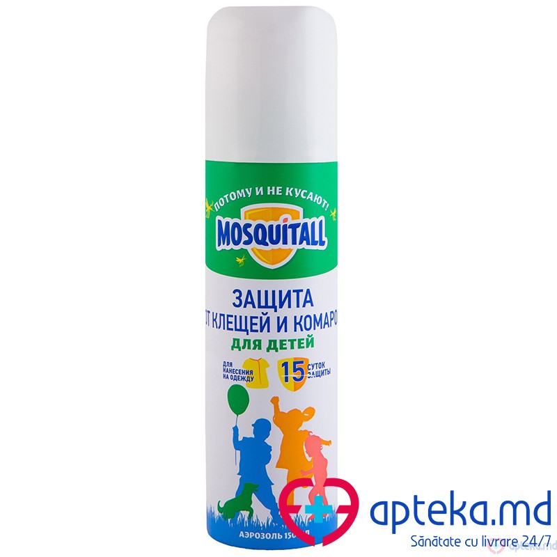 Aerosol anti-capuse Mosquitall pentru copii 150ml N1