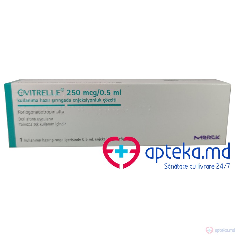 Ovitrelle sol. inj. ser. preump. 250 mcg/0,5 ml 0,5 ml N1