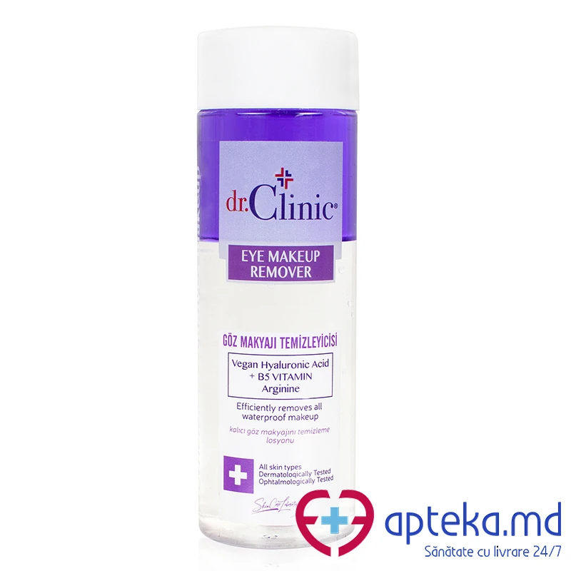 DR.CLINIC Двухфазное очищающее средство для глаз 150 мл DR.CLINIC Двухфазное очищающее средство для глаз 150 мл