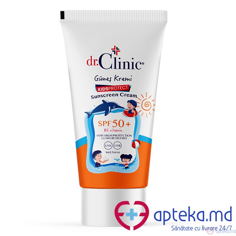 DR.CLINIC Crema de protectie solara pentru copii SPF50 40 ml