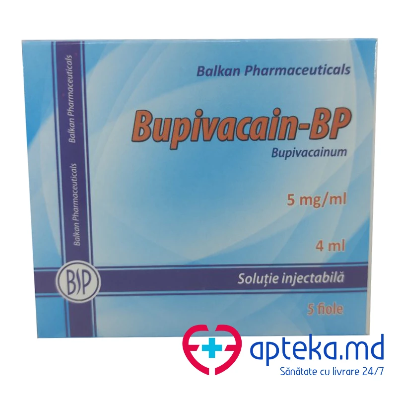 Бупивакаин-БП  р-р д/ин. 5 mg/ml 4 ml N5