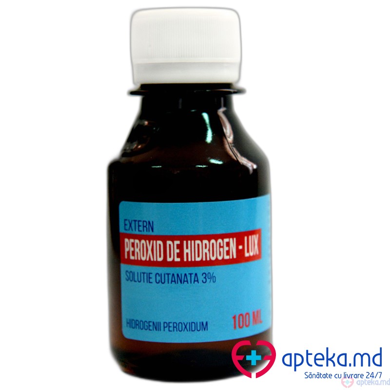 Peroxid de hidrogen-LUX 3% 100ml N1