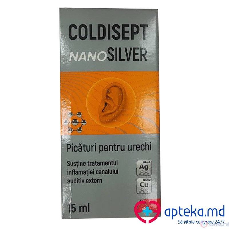 Coldisept Nanosilver pic.auric.15 ml N1