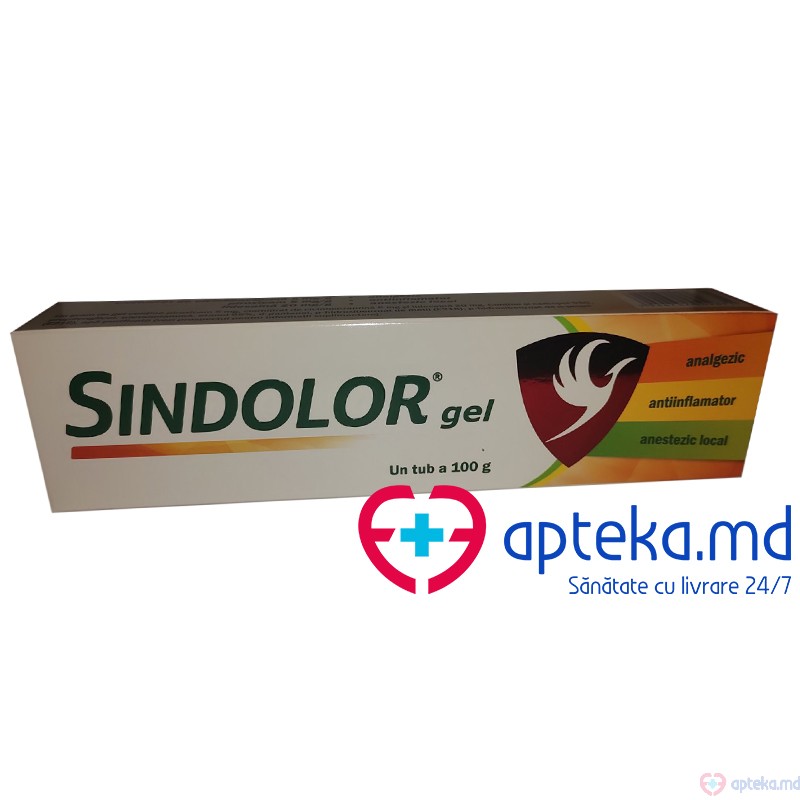 Sindolor gel 5 mg + 5 mg + 20 mg/g 100 g N1