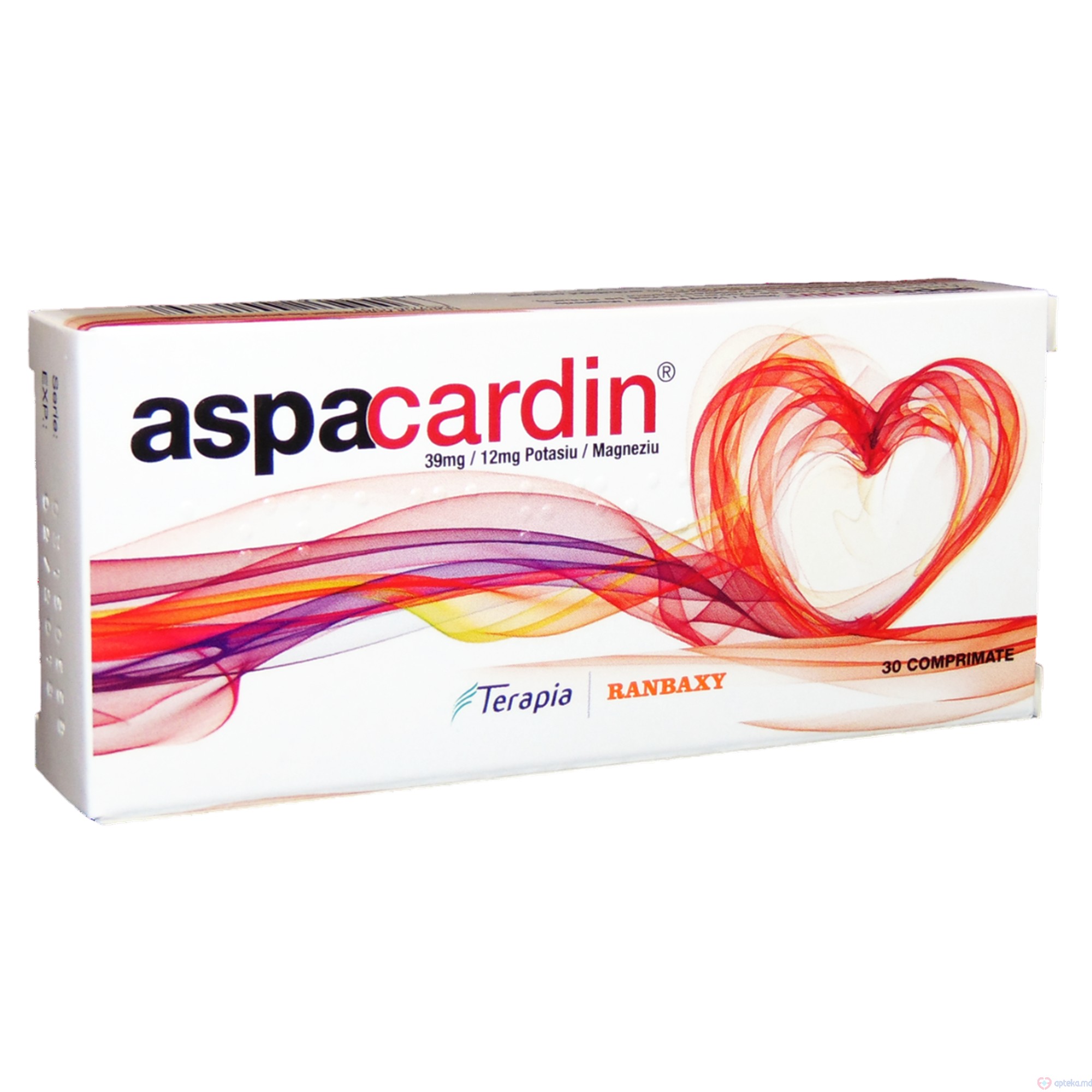 Aspacardin 39 mg/12 mg comprimate N10x3