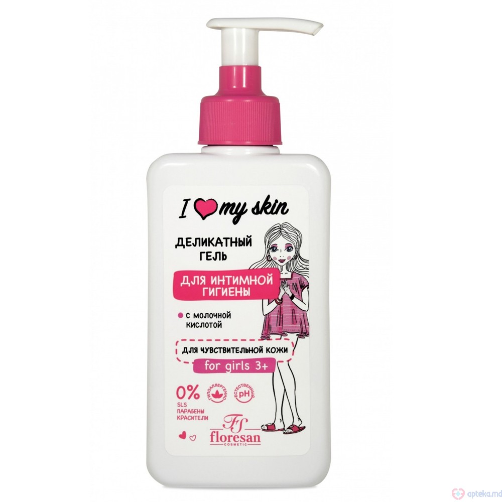 F-490 Gel p/u igiena intima "I love My skin" 250 ml