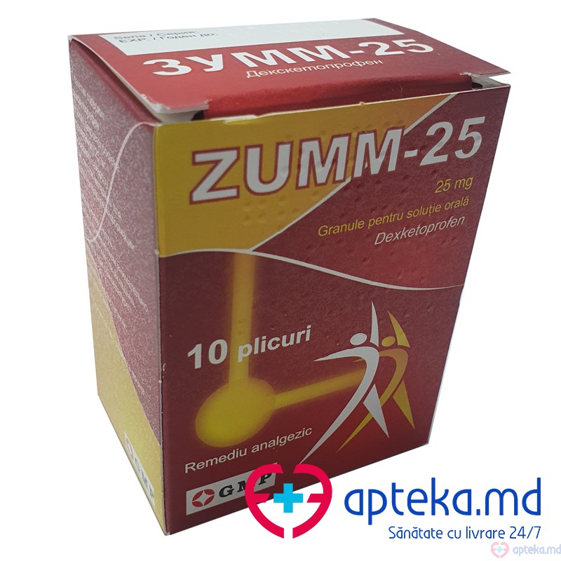 Zumm-25 gran. sol. orala 25 mg N10