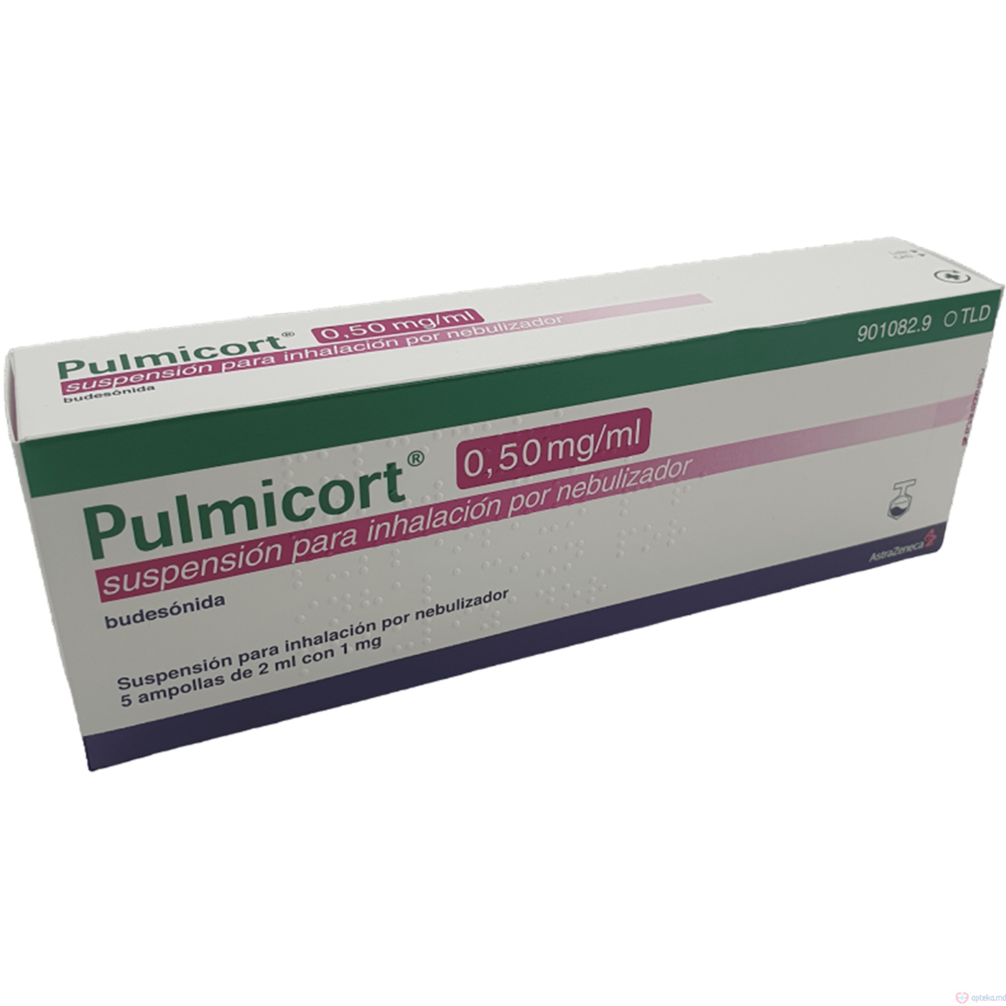 Pulmicort susp. de inhalat prin nebulizator 0,5 mg/ml 2 ml N5