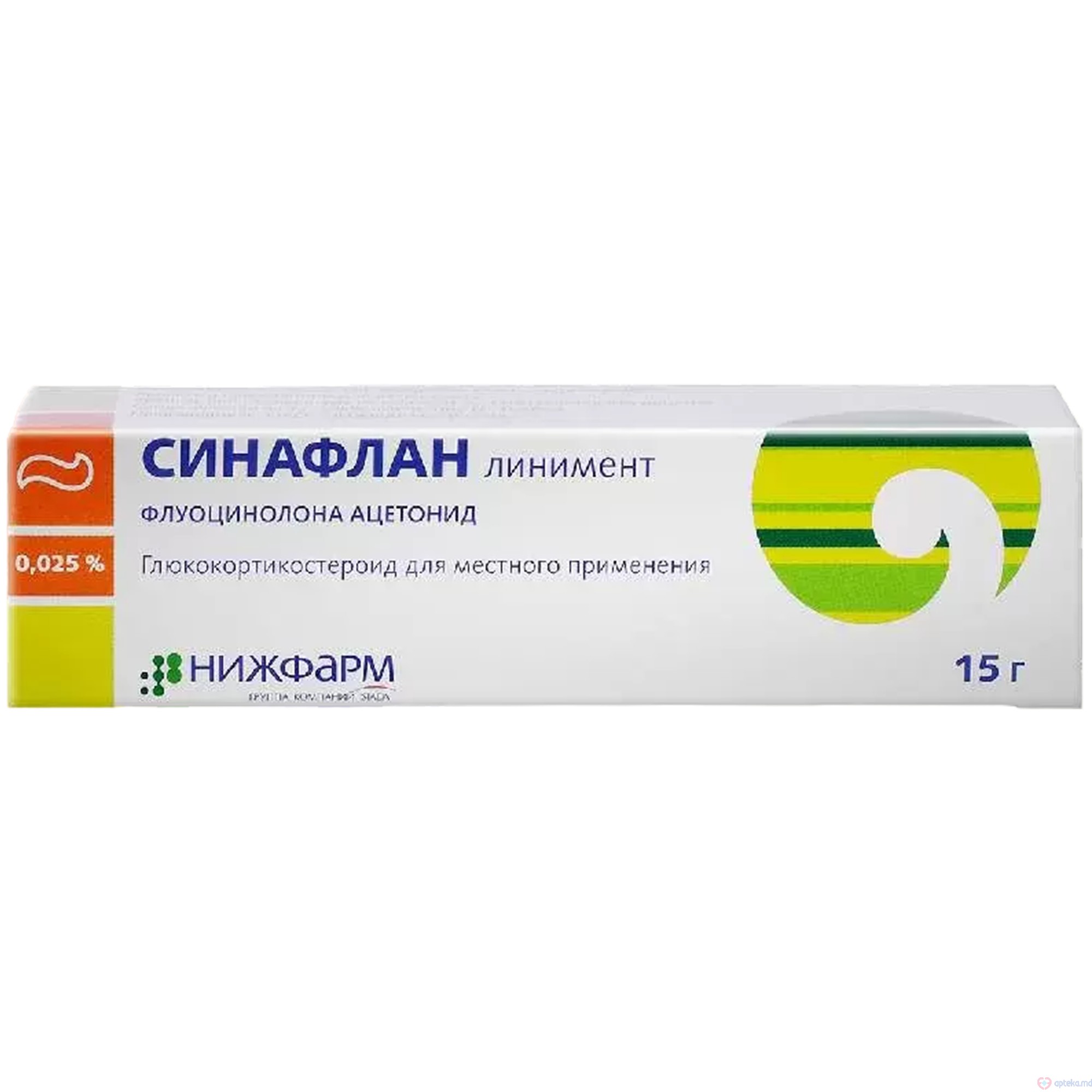 Sinaflan unguent 0,25 mg/g 15g N1