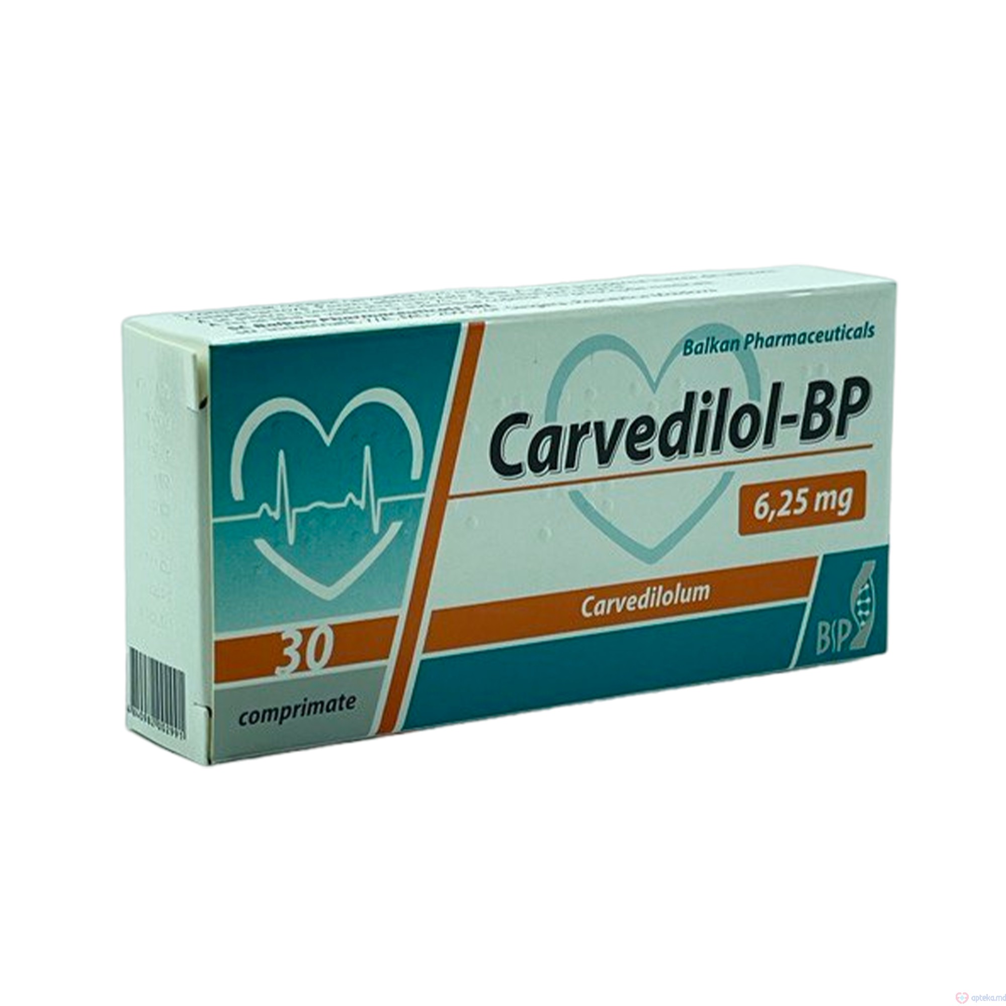 Carvedilol-BP comp. 6,25 mg N10x3