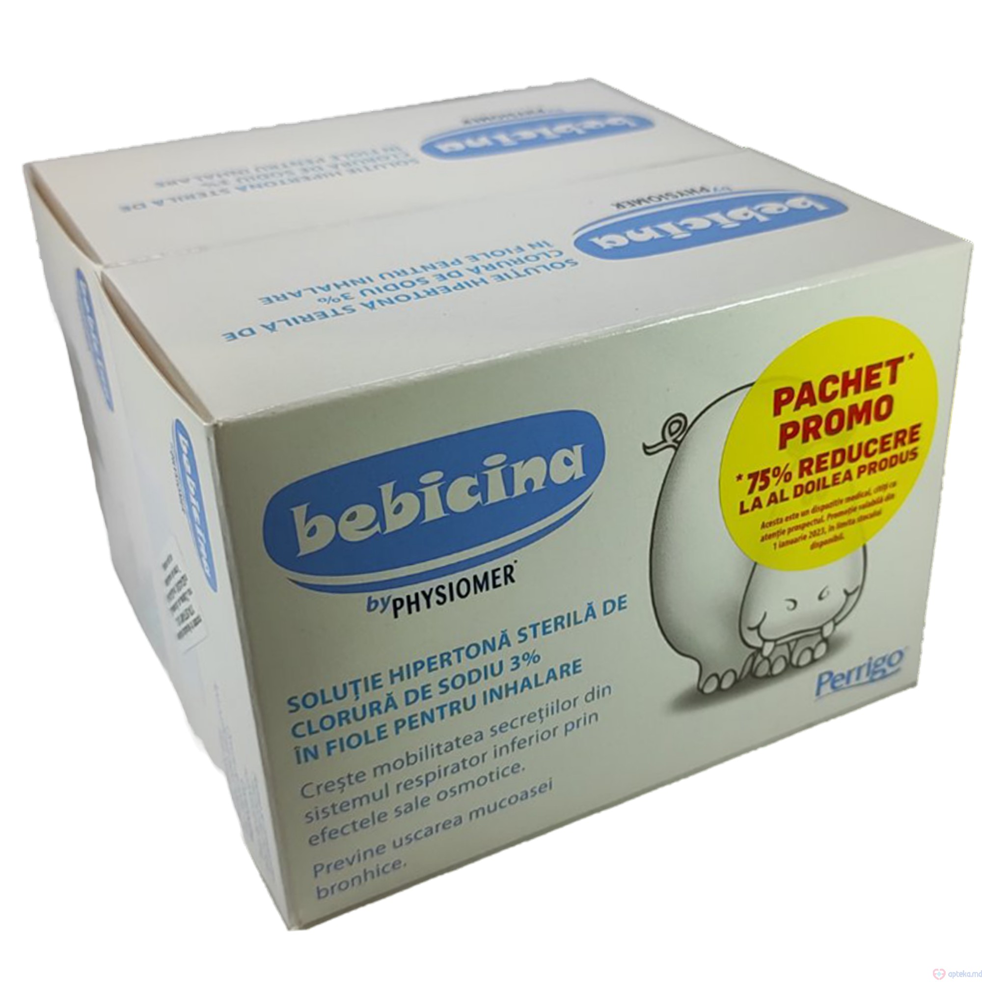 Bebicina solutie hipertonica  3% 4ml N24