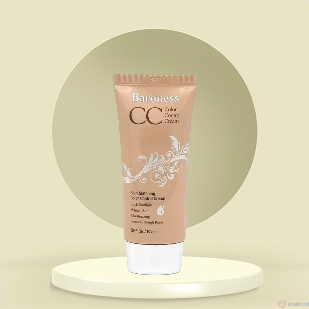 Baroness Crema CC pentru fata SPF 36+, 50 ml