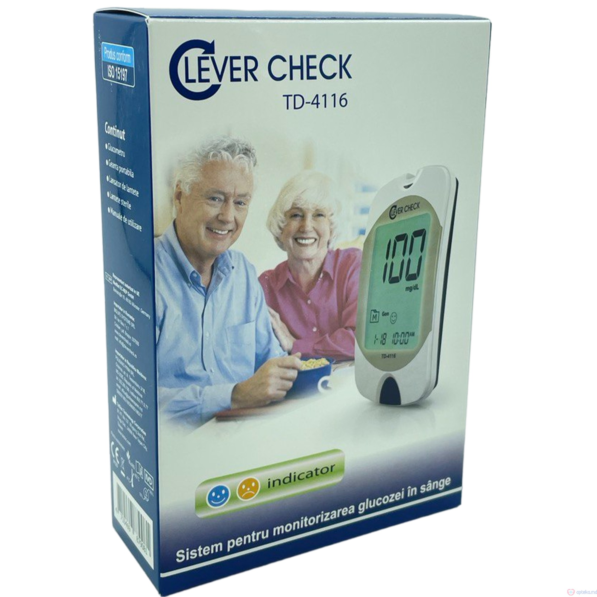 Glucometru Clever Check TD-4116 N1