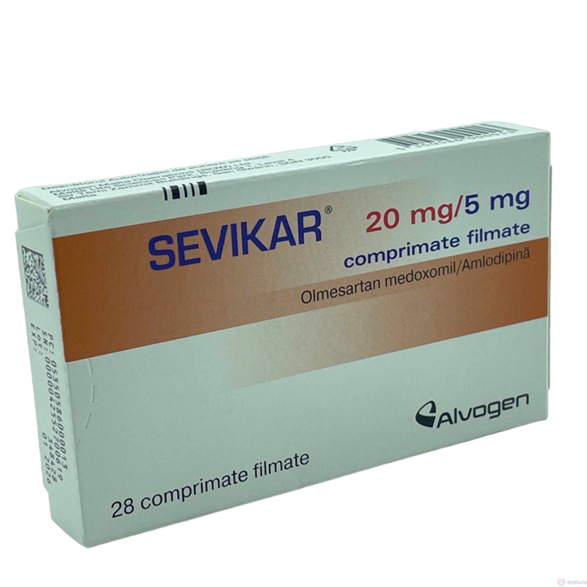 Sevikar 20 mg/5 mg comprimate filmate N14x2