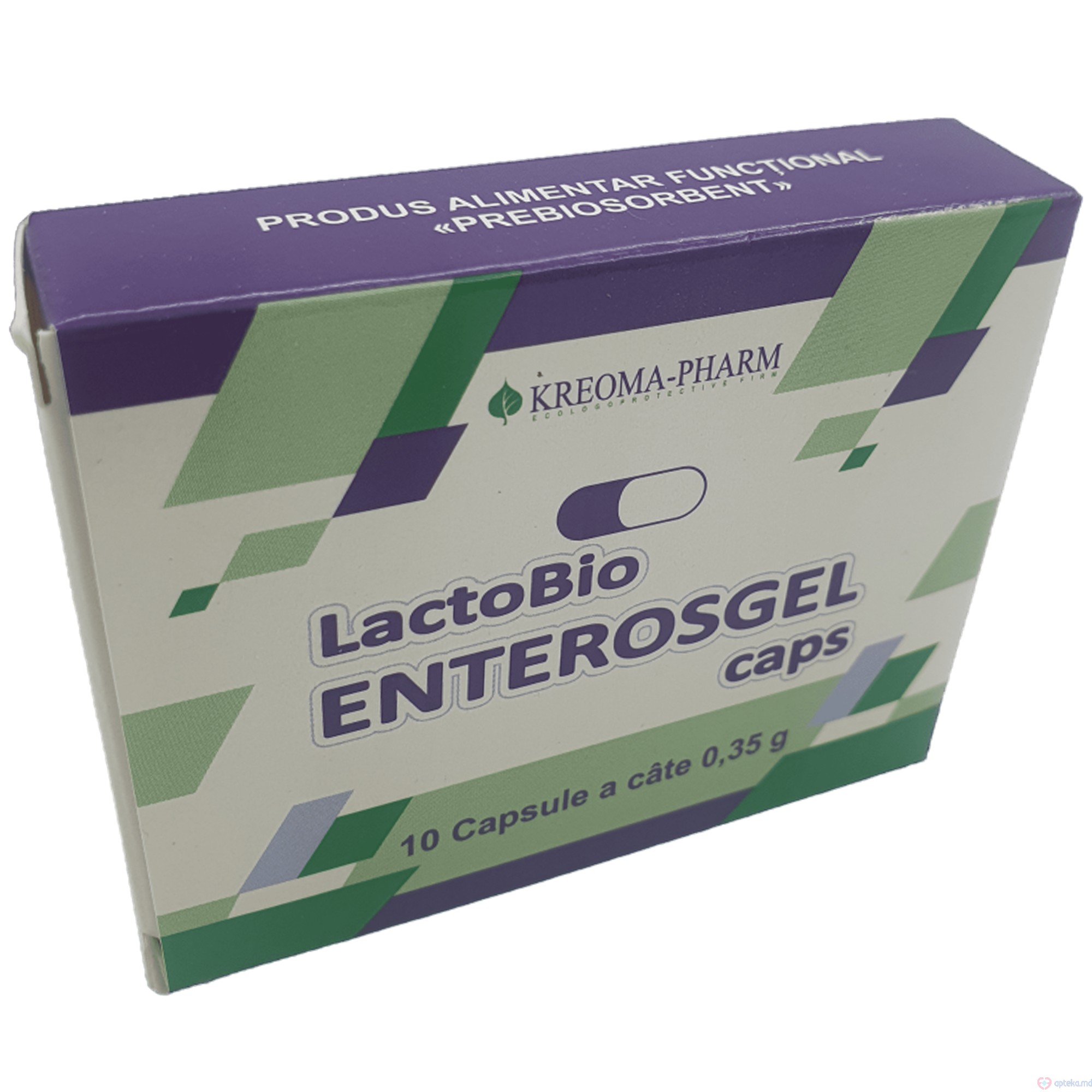 LactoBio ENTEROSGEL 0.35g caps. N10