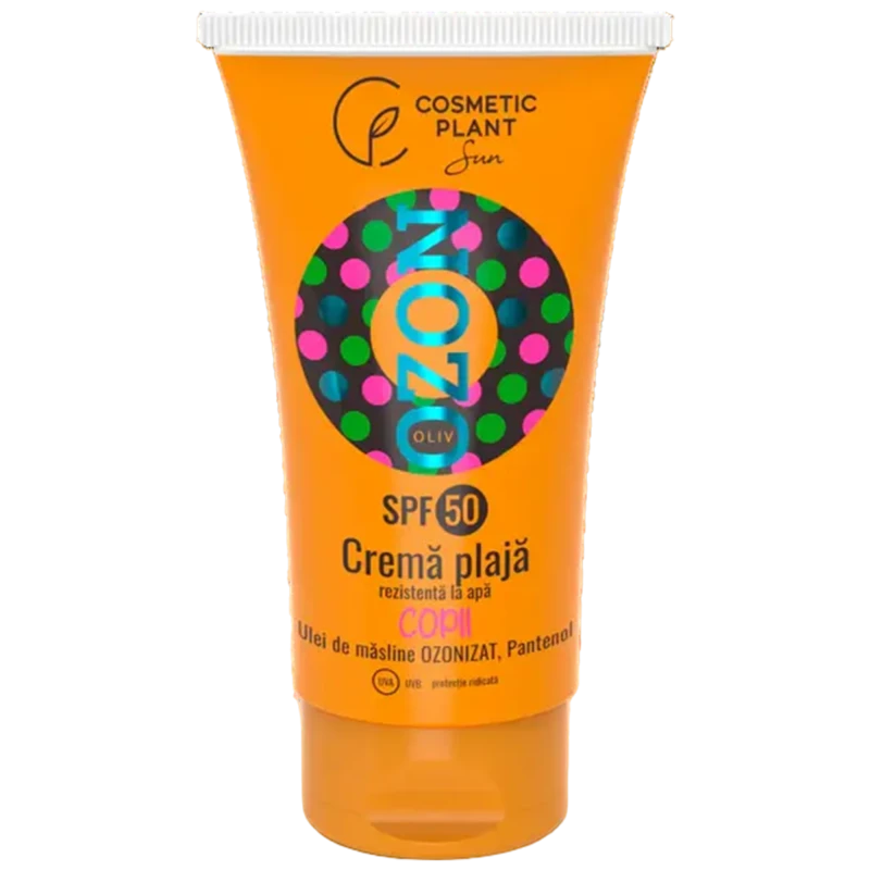Cosmetic Plant Crema plaja p/u copii OZON SPF 50 rezistenta la apa 150ml