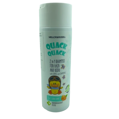 Quack Quack Sampon p/u copii cu sumac si musetel 3+, 200ml