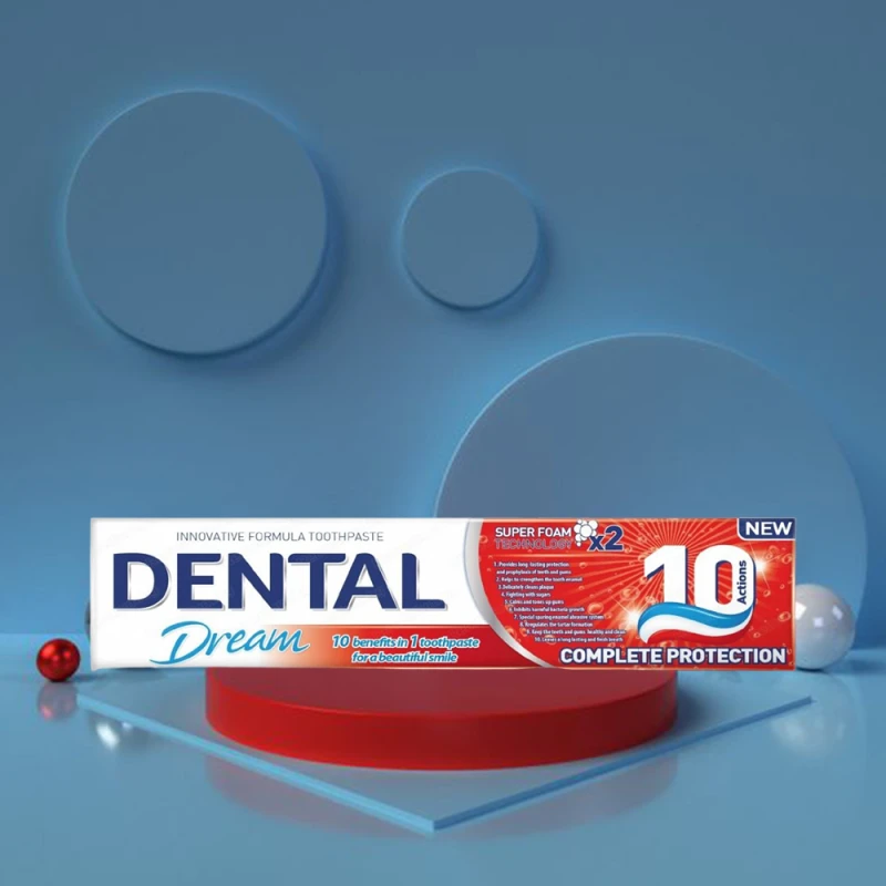 Dental Зубная паста "полная защита 10в1", 100г