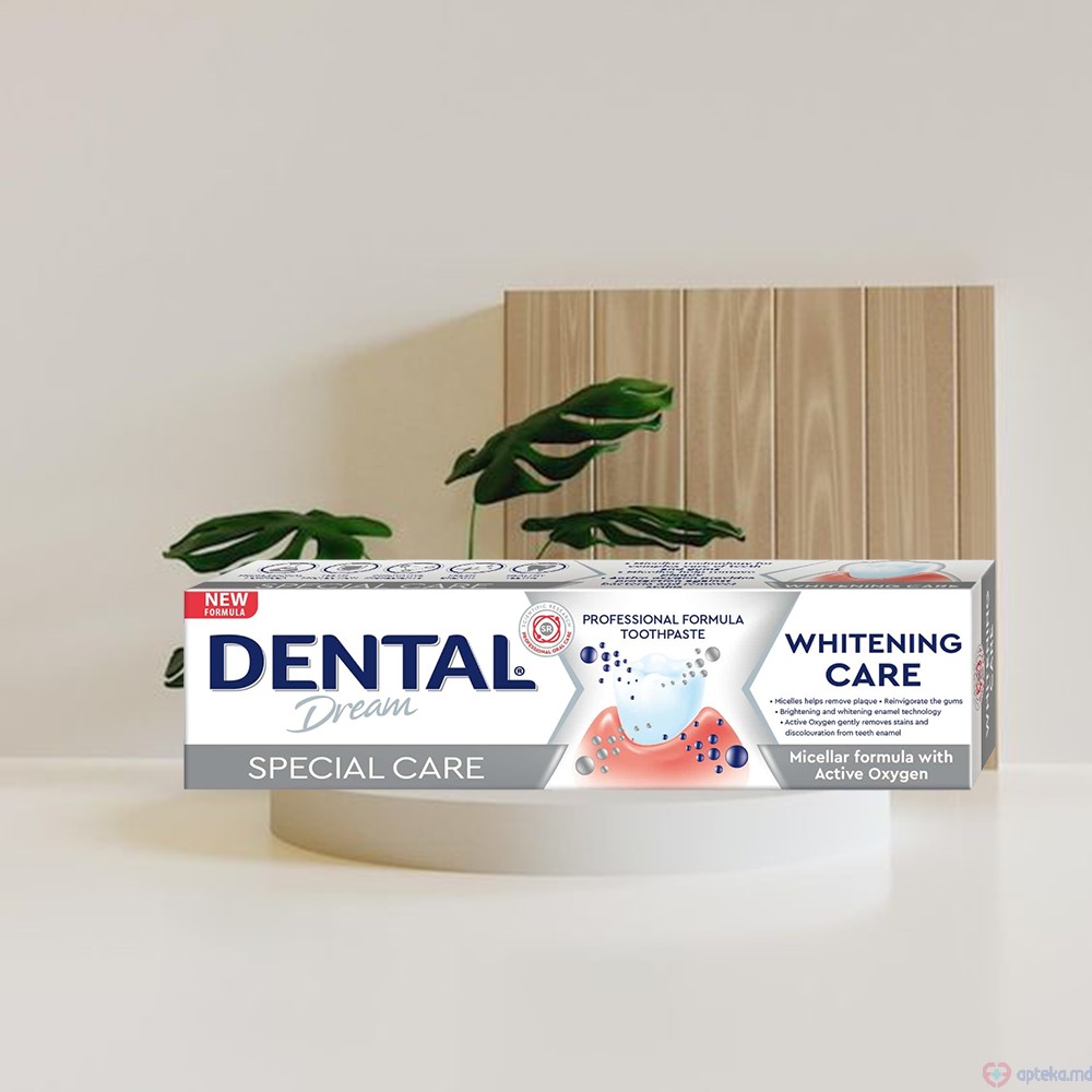 Dental Зубная паста отбеливающий уход, 75г