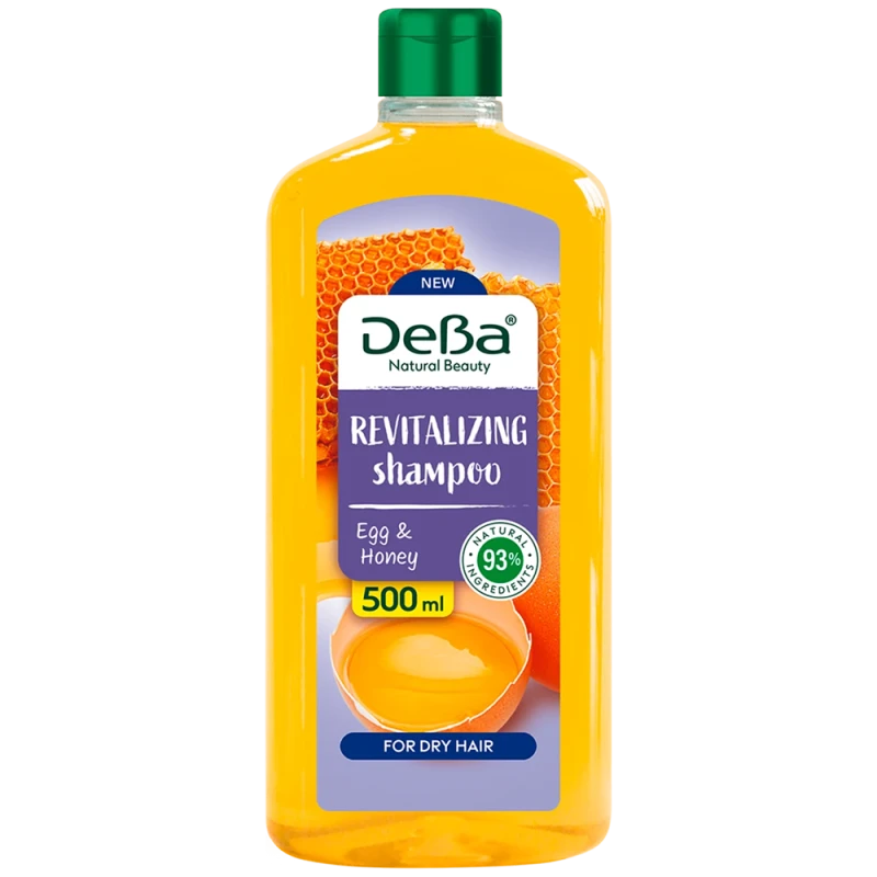 DeBa Sampon p/u par cu proteine din ou si miere, 500ml