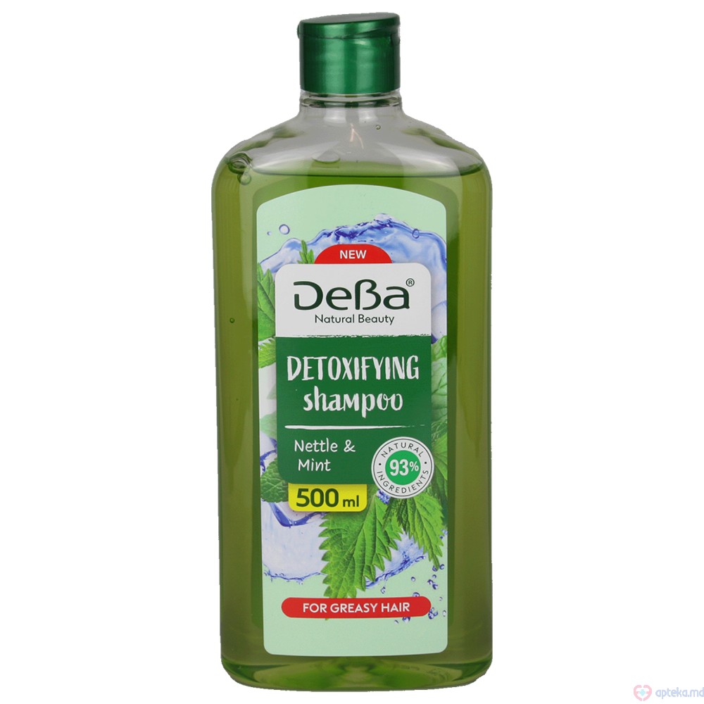 DeBa Sampon p/u par gras cu urzica si menta, 500ml