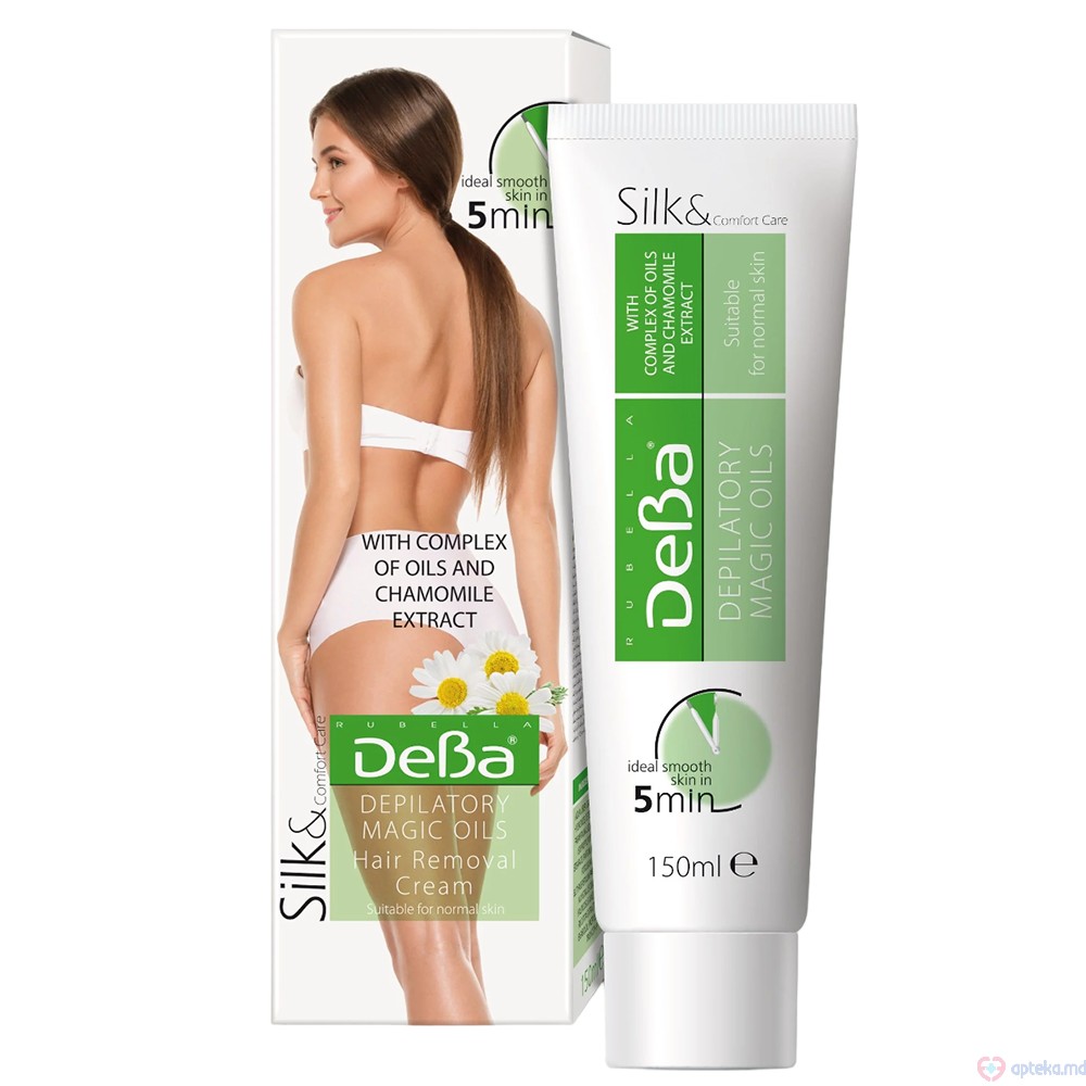 DeBa Crem p/u depilare cu Musetel 5 min, 150ml