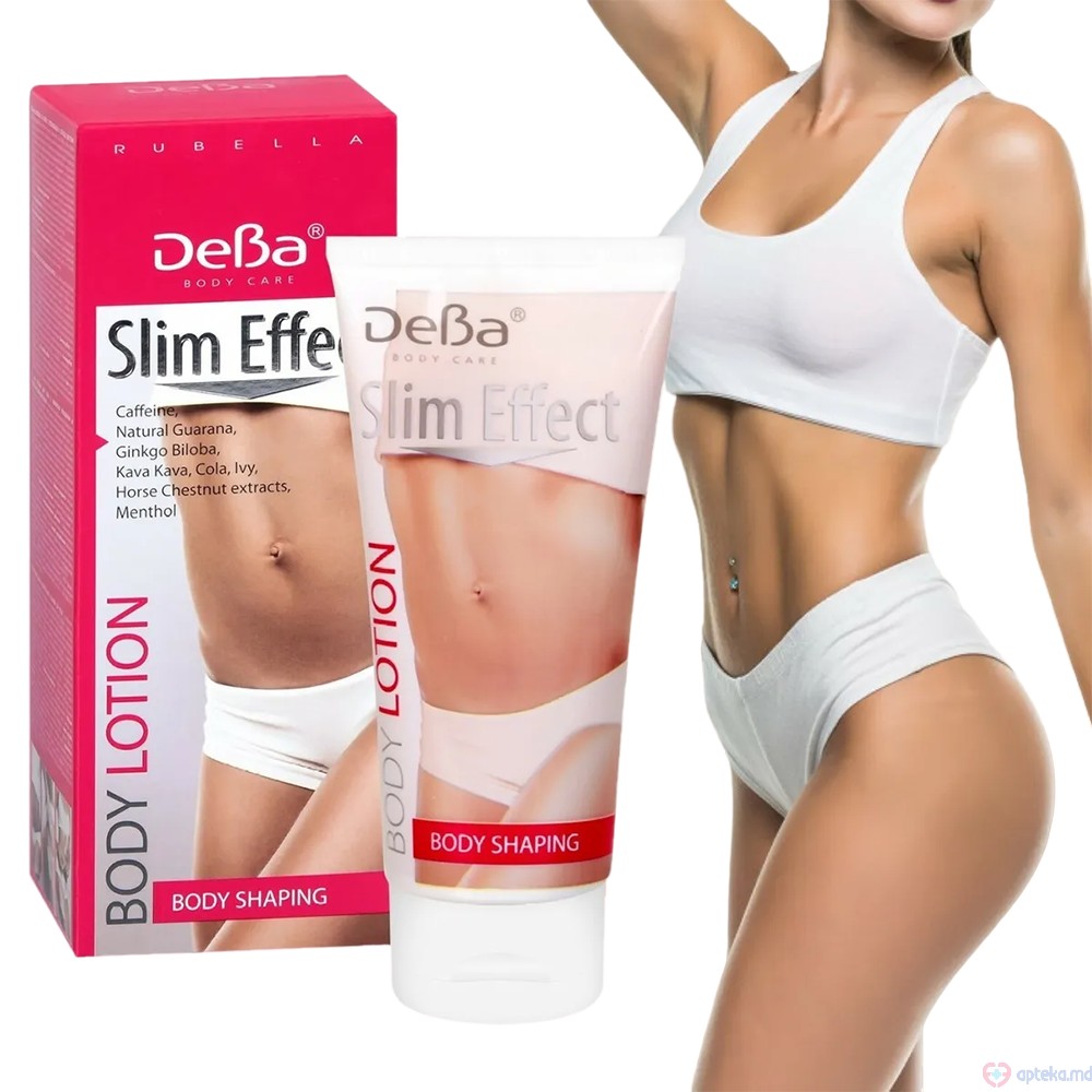 DeBa Lotiune p/u corp efect de slabire, 200ml