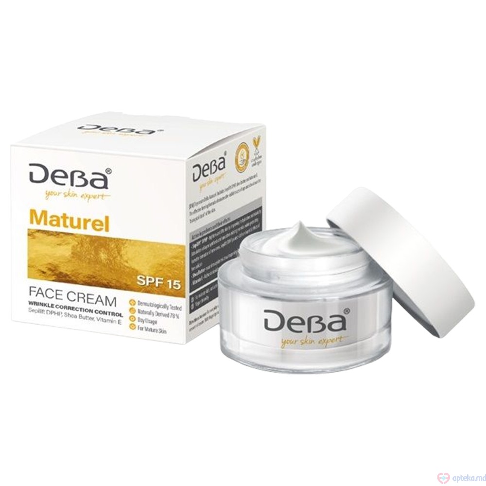 DeBa Crema de zi p/u fata pielea matura, 50ml