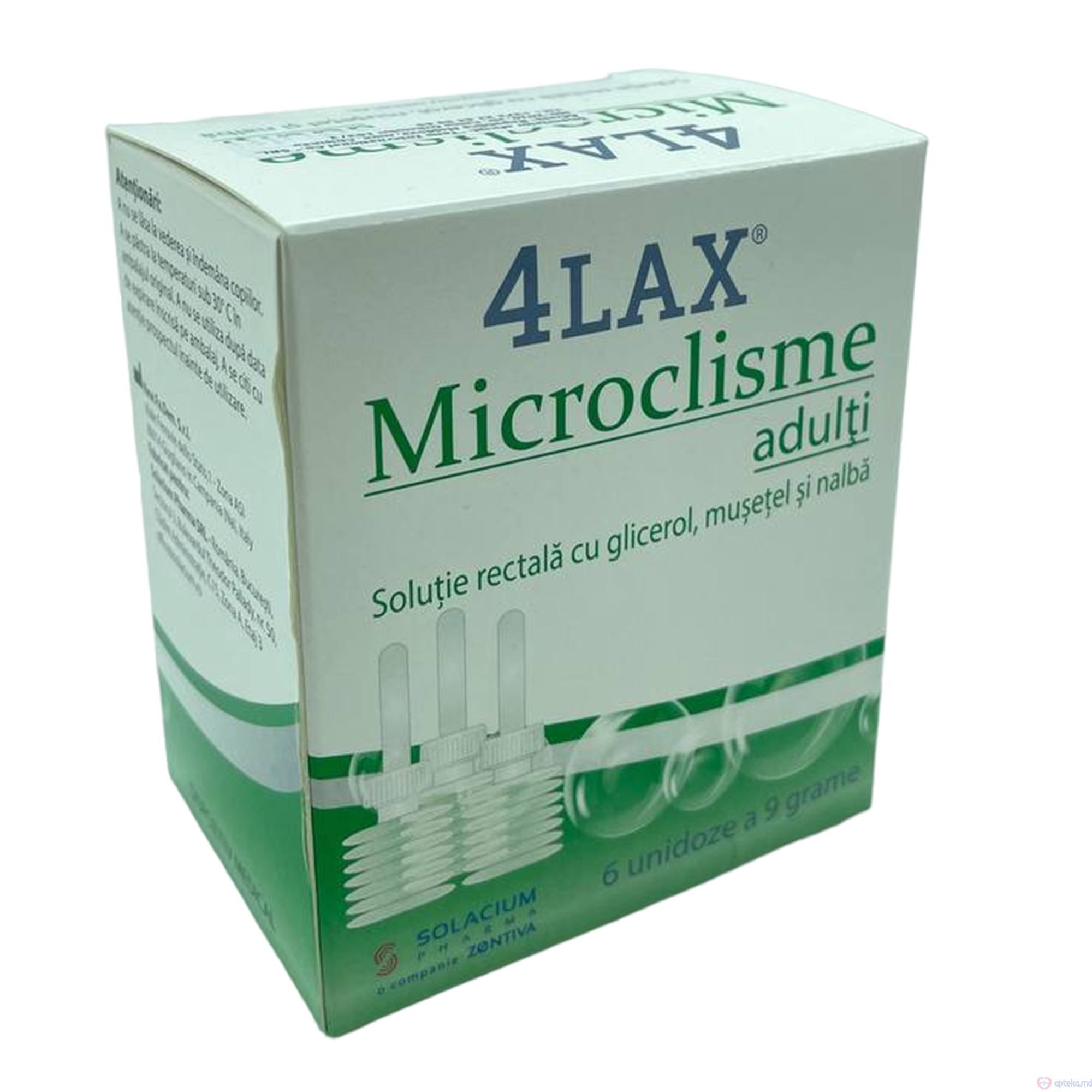 4Lax Microclisme pentru adulti unidoze 9g N6