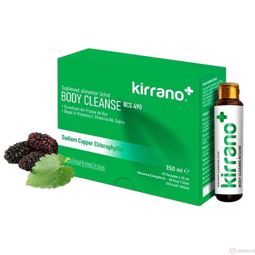 Kirrano Body Cleanse BCS490 flac. N10