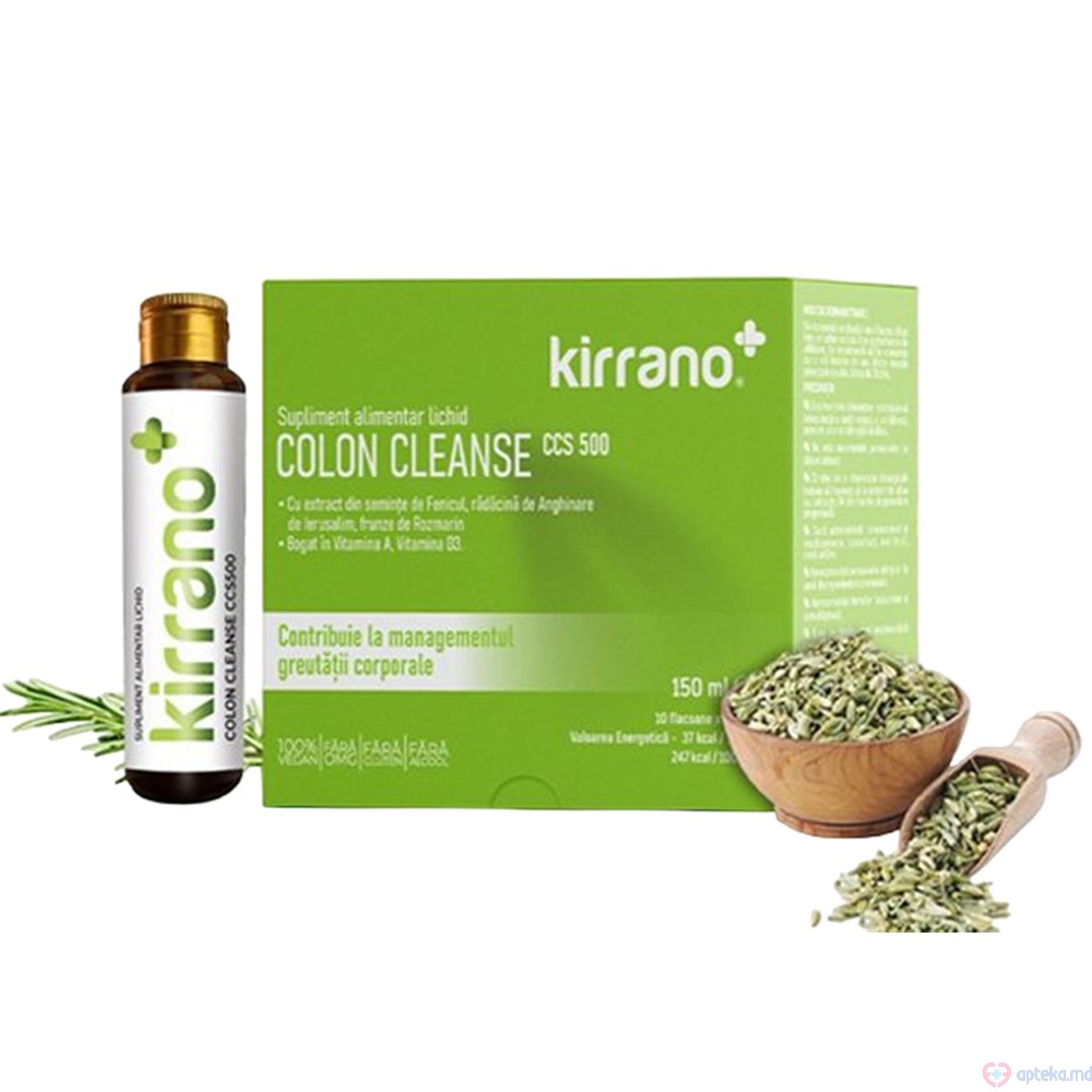 Kirrano COLON CLEANSE CCS500 flac. N10