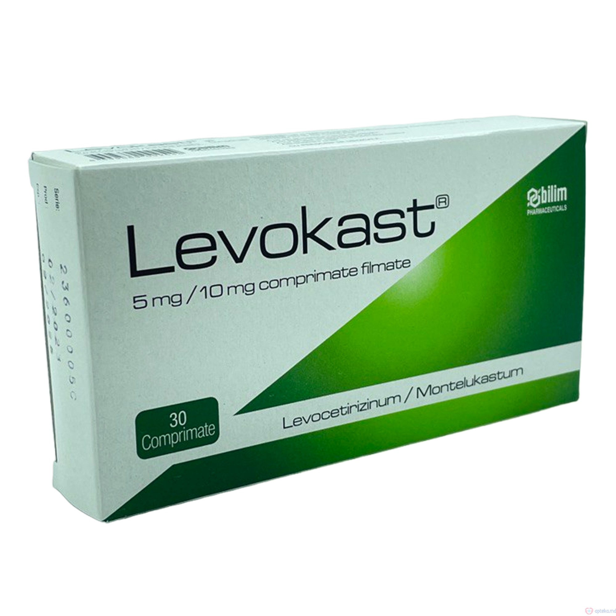 Levokast comp. film. 5 mg/10 mg N10x3