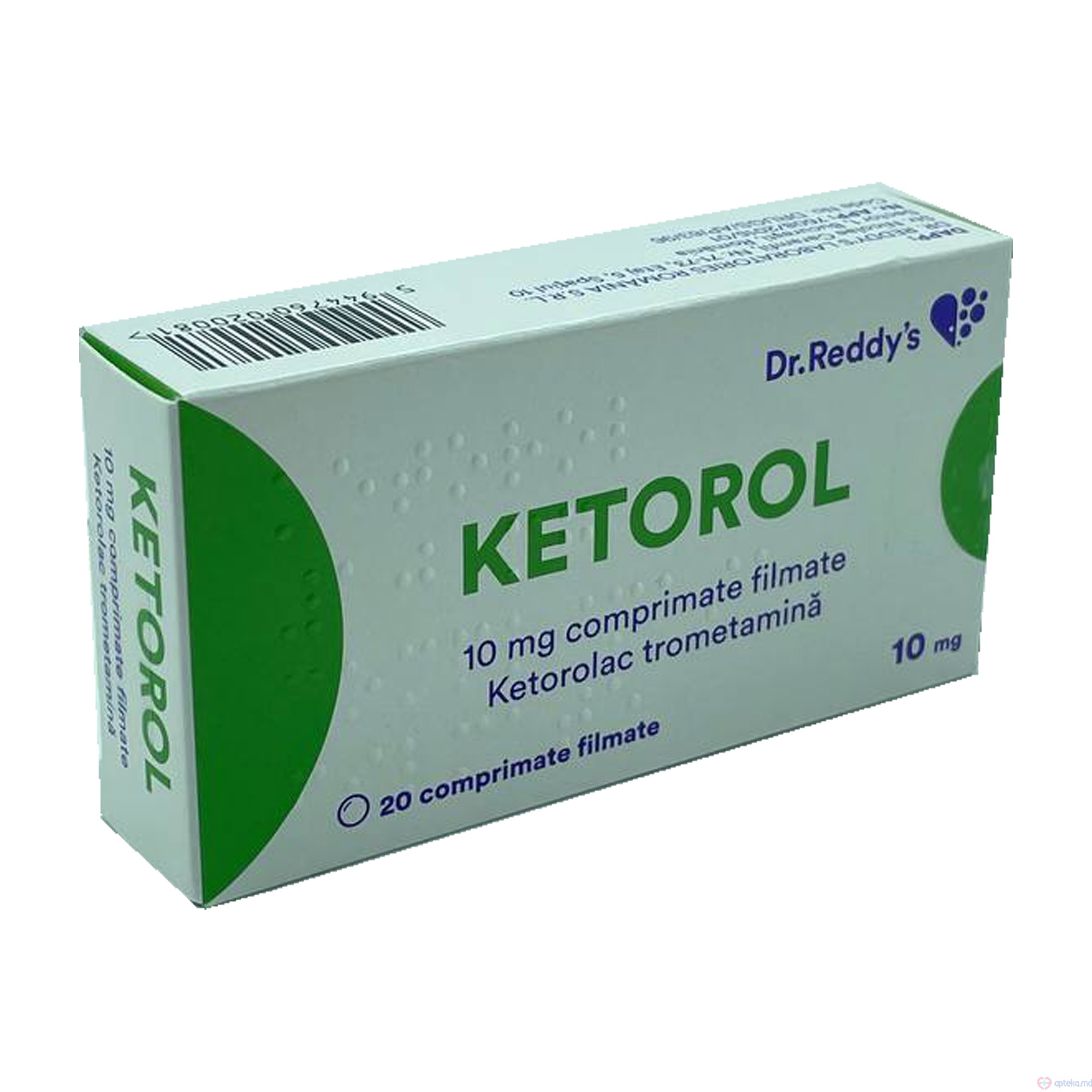 Ketorol comp. film. 10 mg N10x2