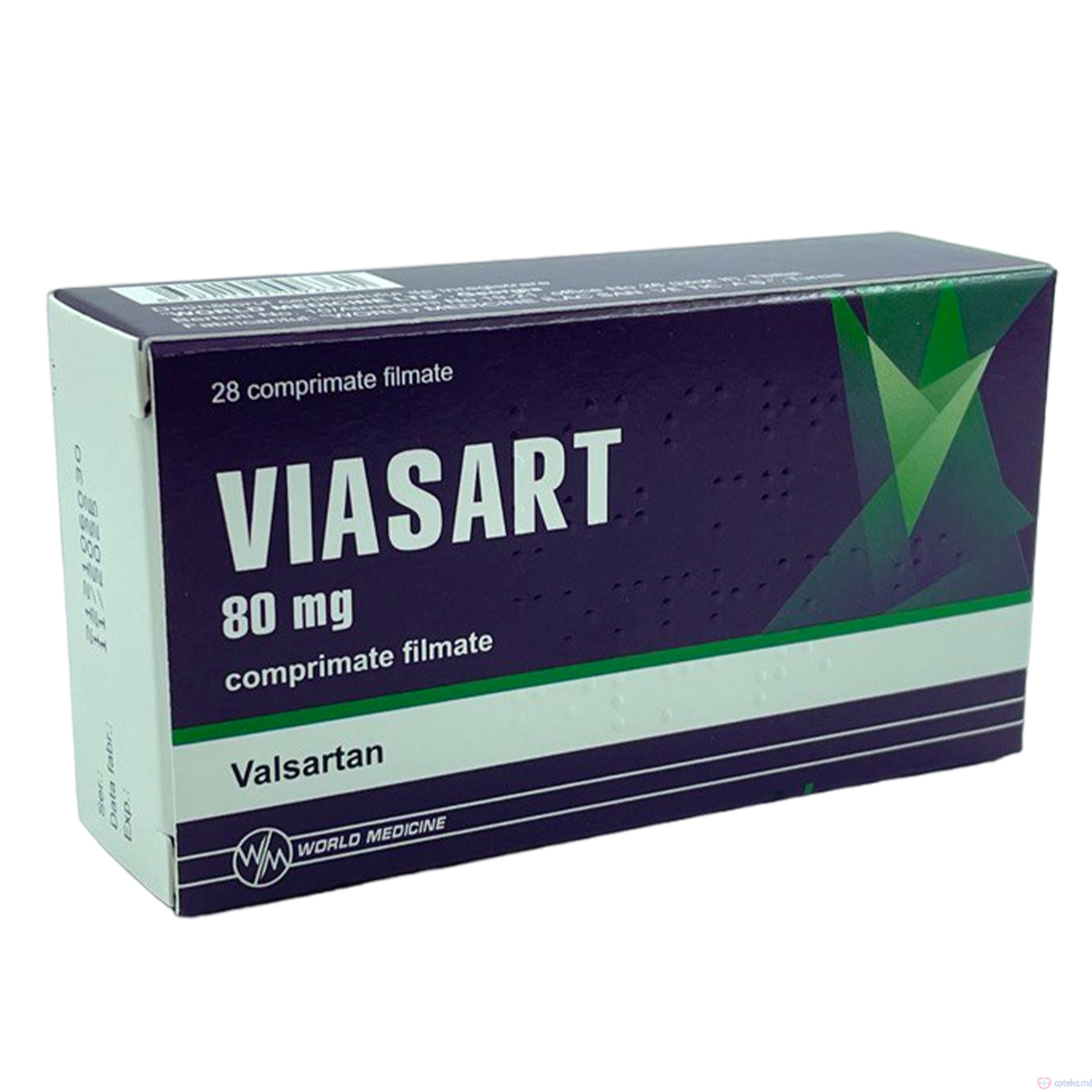 Viasart comp. film. 80 mg N14x2