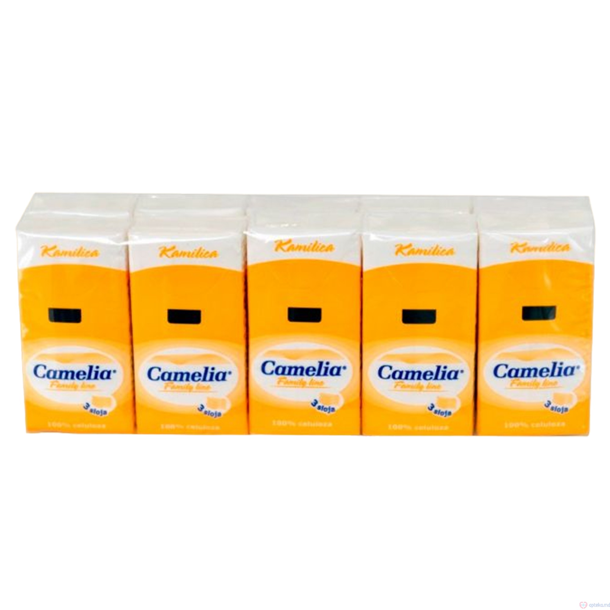 Servetele p/u nas "CAMELIA" Chamomile N10x10