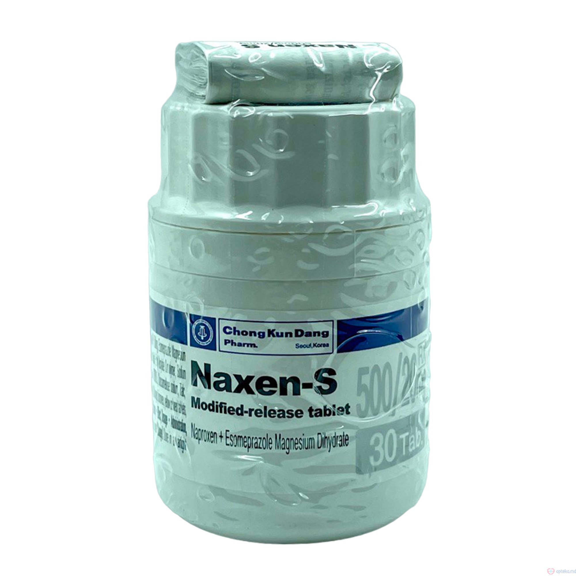 Naxen S comp. elib. modifi. 500 mg/20 mg N30