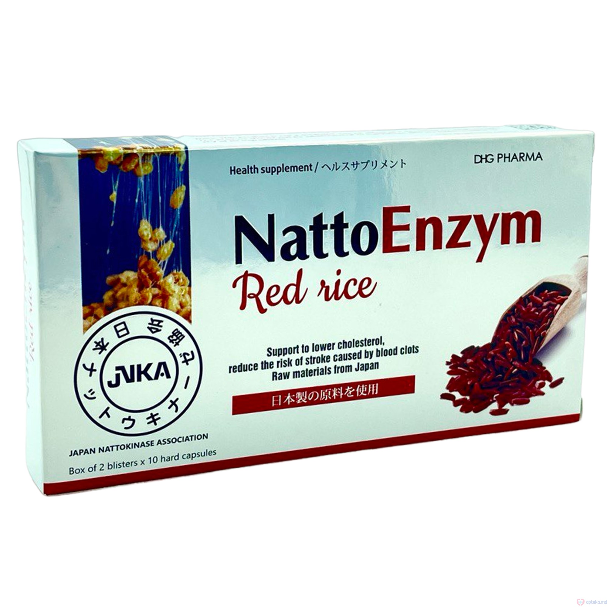 NattoEnzym Red rice caps. N10x2