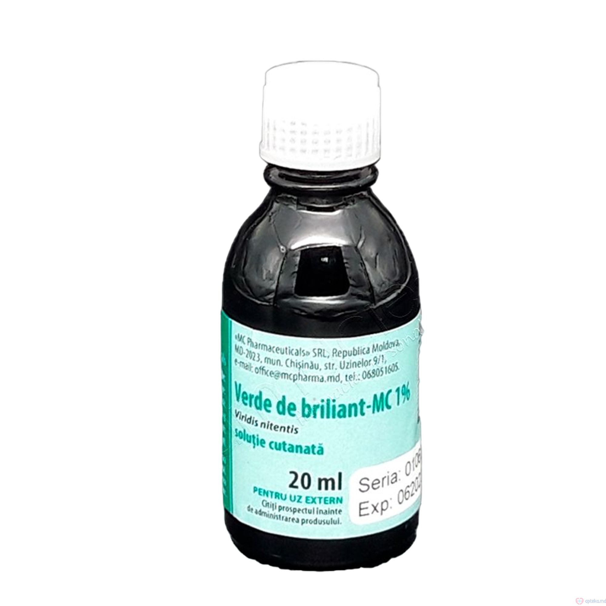 Verde de briliant-MC 1% sol. cut. 20 ml N1