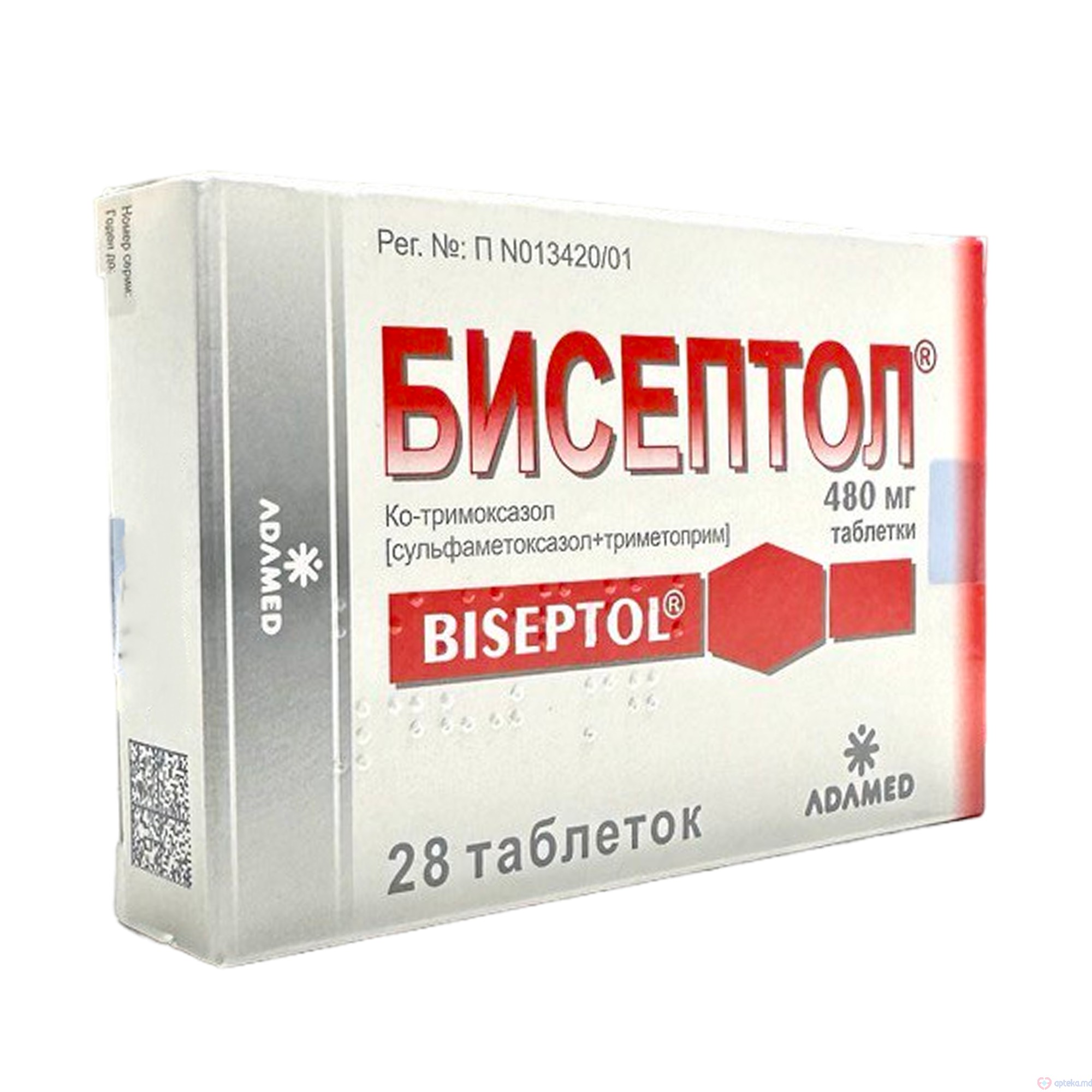 Biseptol 480 comp. 400 mg/80 mg N14x2