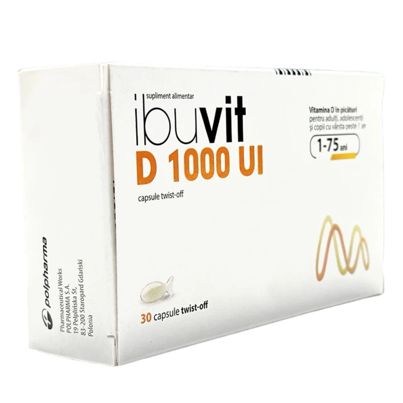 Ибувит Д 1000 UI капс. N15x2
