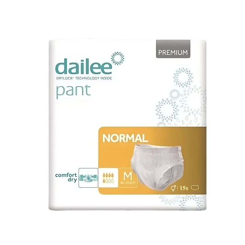 Подгузники-трусы для взрослых Dailee Pant Premium Normal размер M, 5 капель, N15