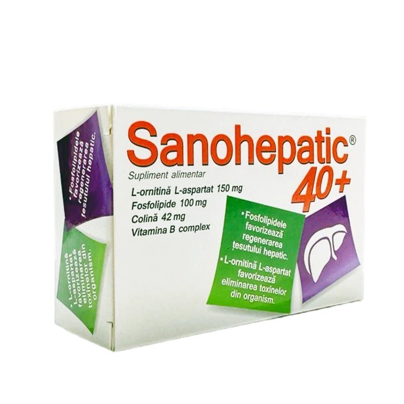 Санохепатик 40+ капс. N10x3 Санохепатик 40+ капс. N10x3
