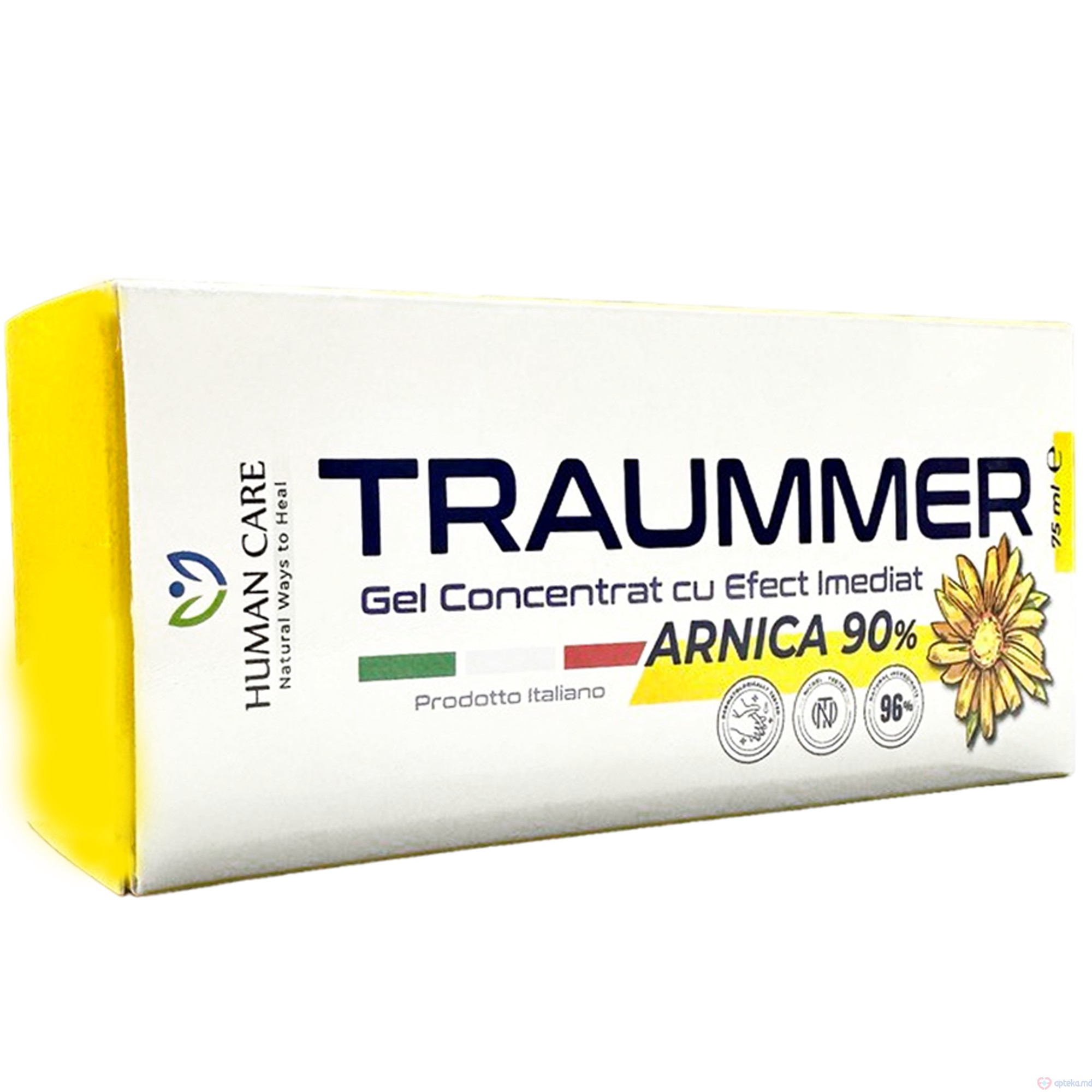 Traumer Arnica 90% Gel concentrat(entorse,vinatai,mialgii,articulatii) 75ml